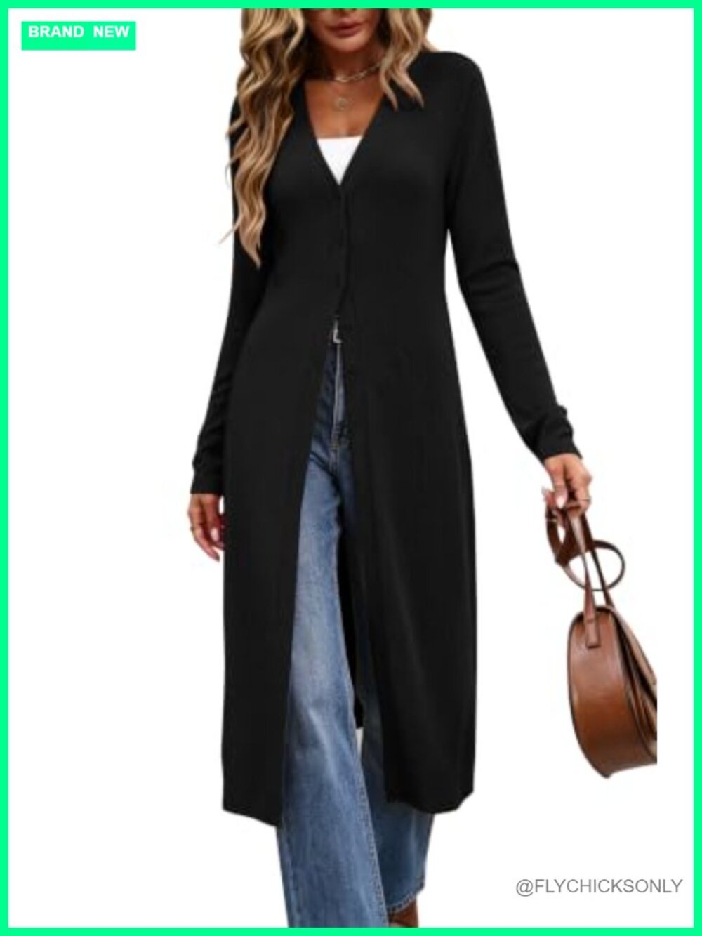 Long Duster Cardigans for Women Lightweight Open Front Sweaters